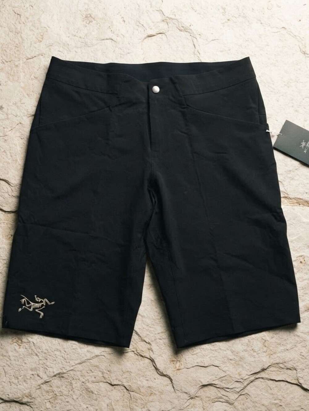 NWT Arc'teryx Mens 34 Rhoam Black Shorts MTB Enduro Mountain Bike Cycling